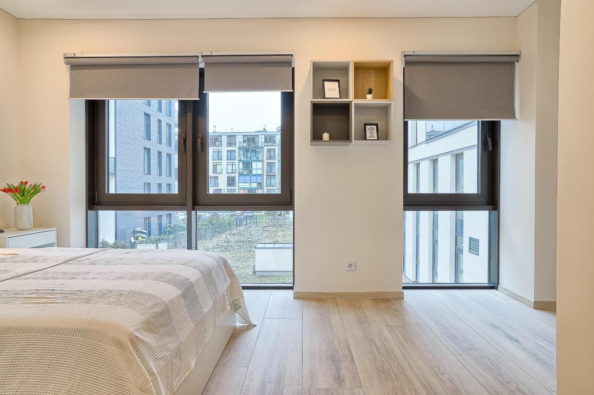 Business-Class Apartments 2 X Free Parking X Self Check In 24X7 VNO Eksteriør bilde
